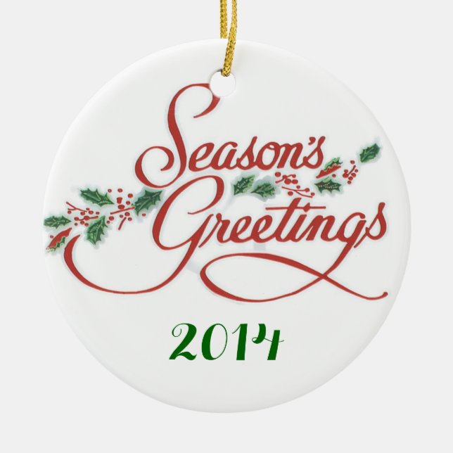 Weihnachtsdekoration des Custom Teachers Keramikornament (Vorne)