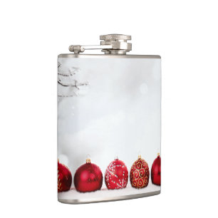 Weihnachtsdekoration Flachmann