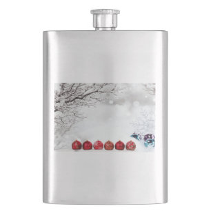 Weihnachtsdekoration Flachmann