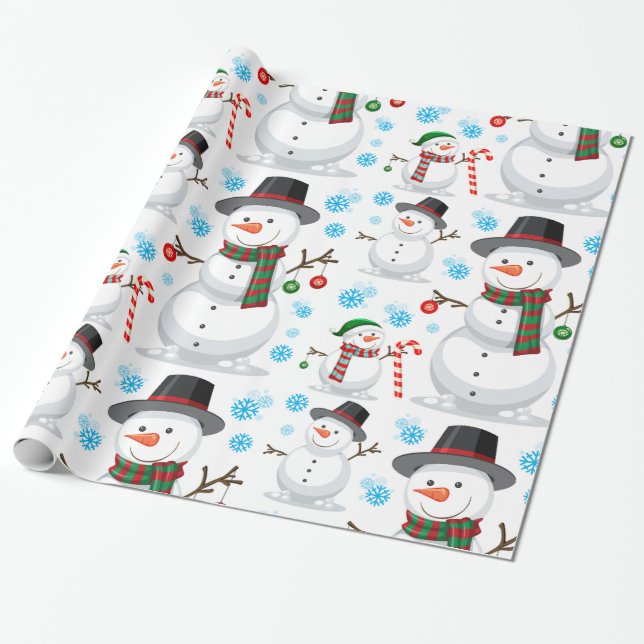 Weihnachtsdekoration Geschenkpapier (Ungerollt)