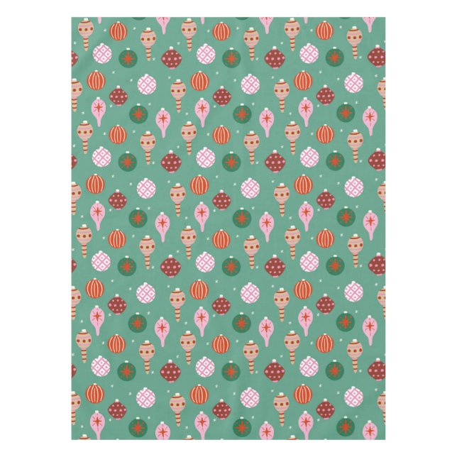 Weihnachtsdekoration - grün tischdecke (Vorderseite)