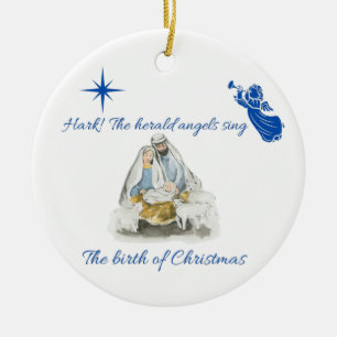 Weihnachtsdekoration Keramik Ornament