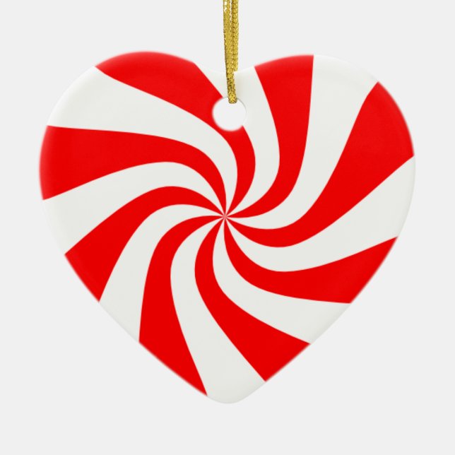Weihnachtsdekoration Keramik Ornament (Vorne)