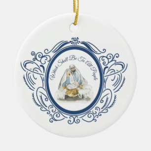 Weihnachtsdekoration Keramik Ornament