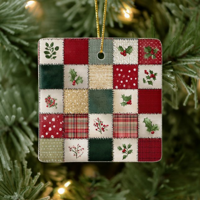 Weihnachtsdekoration Keramikornament (Baum)