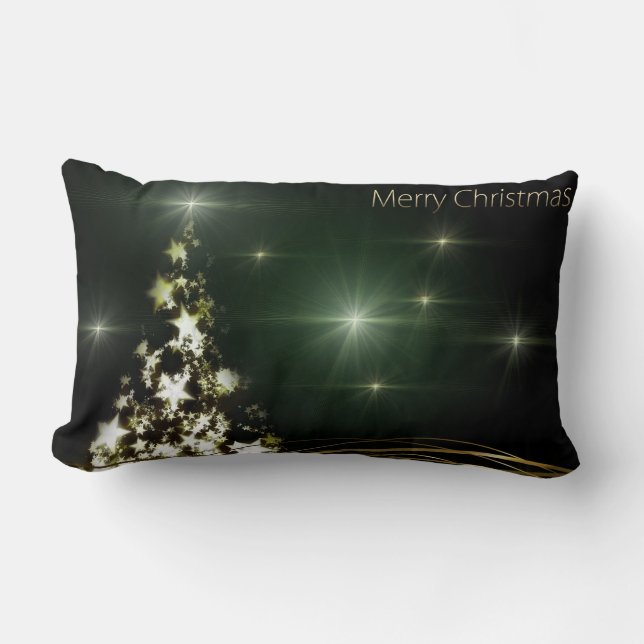 Weihnachtsdekoration Lendenkissen (Vorderseite)