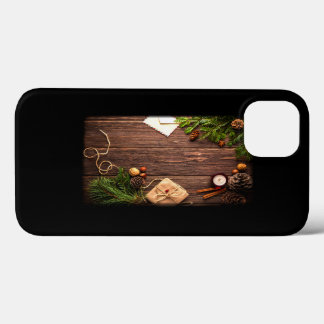 Weihnachtsdekoration mit Holz und Kiefer Case-Mate iPhone Hülle
