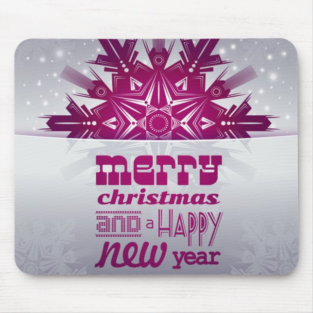 Weihnachtsdekoration Mousepad (Vorne)
