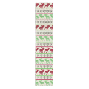WEIHNACHTSDEKORATION RENTIERE KURZER TISCHLÄUFER