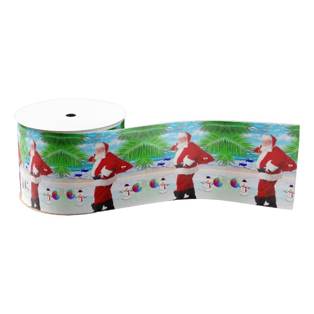 Weihnachtsdekoration Ripsband (Spule)
