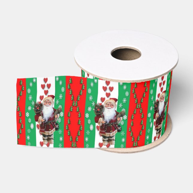 Weihnachtsdekoration Ripsband (Spule)