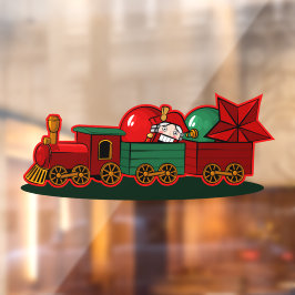 Weihnachtsdekoration Spielzeugzug Set Weihnachten Fensteraufkleber