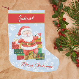 Weihnachtsdekoration Tanz Weihnachtsmann Klassik Kleiner Weihnachtsstrumpf