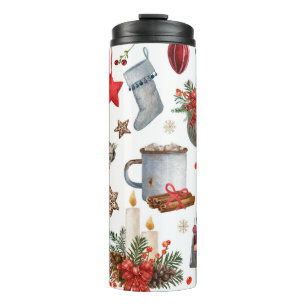 Weihnachtsdekoration Thermosbecher
