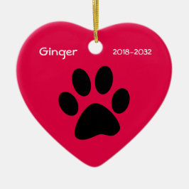 Weihnachtsdekoration zur Katzenmesse Keramik Ornament