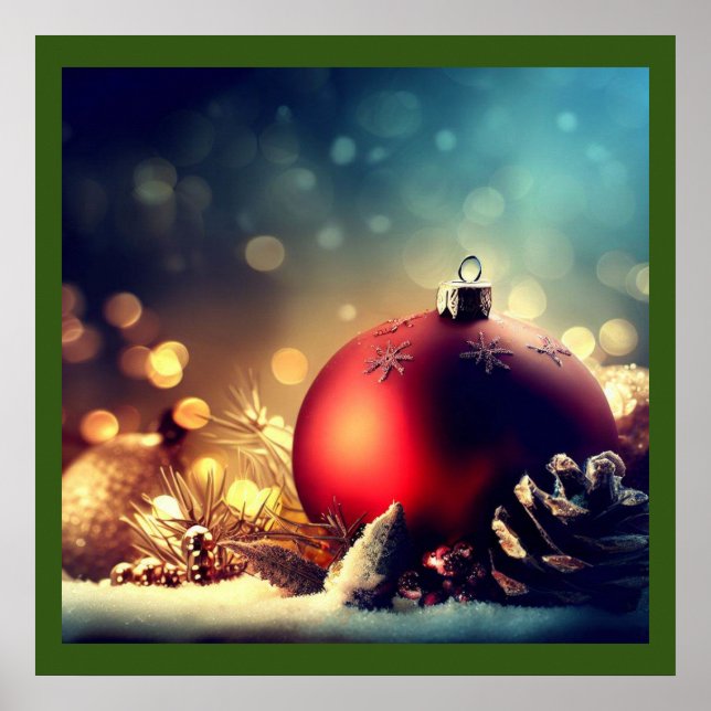 Weihnachtsdekorationen 1 poster (Vorne)