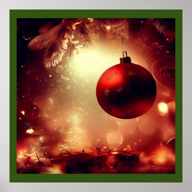 Weihnachtsdekorationen 5 poster (Vorne)