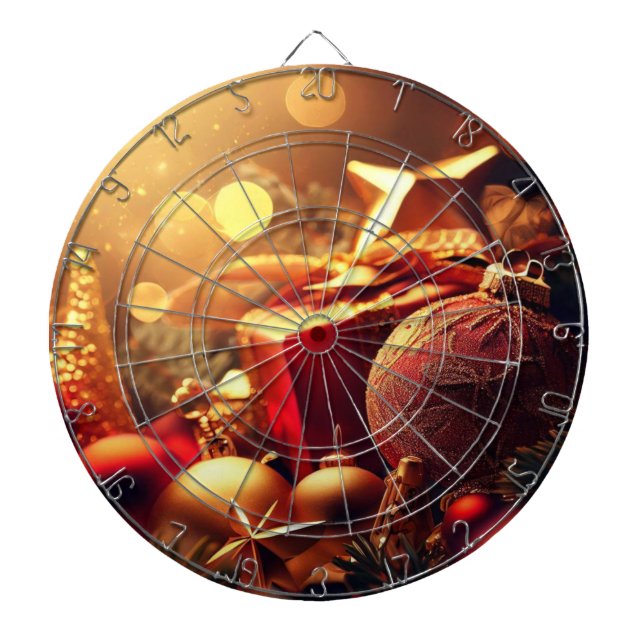 Weihnachtsdekorationen (7) dartscheibe (vorne)
