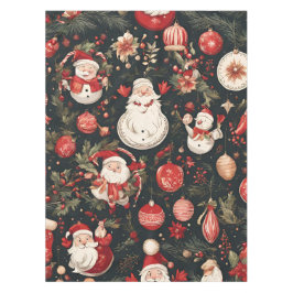 Weihnachtsdekorationen, Blätter, Blume Tischdecke