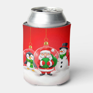 Weihnachtsdekorationen Dosenkühler