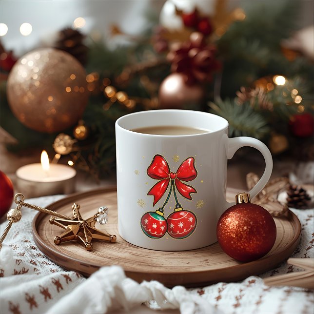 Weihnachtsdekorationen Kaffeetasse (Von Creator hochgeladen)