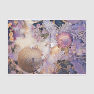 Weihnachtsdekorationen Ornamente Seidenpapier