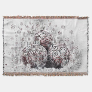 Weihnachtsdekorationen Ornamente Tischset Decke