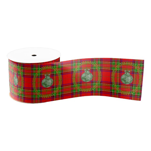 Weihnachtsdekorationsband Ripsband (Spule)
