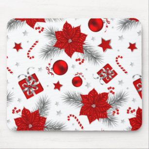 Weihnachtsdekorationsmuster Mousepad