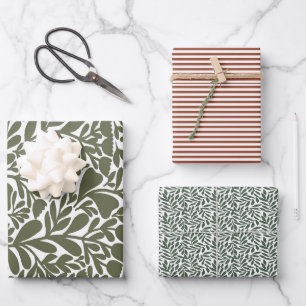 Weihnachtsdekorationspapier Geschenkpapier Set