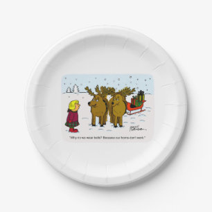 Weihnachtsdesign 12 pappteller
