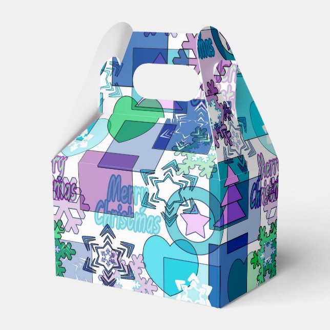 Weihnachtsdesign Geschenkschachtel (Vorderseite)