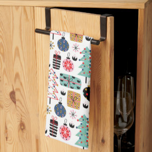 Weihnachtsdesign Geschirrtuch