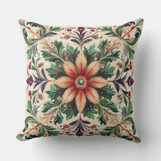 Weihnachtsdesign Kissen (Vorderseite)