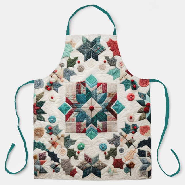 Weihnachtsdesign Schürze (Vorderseite)