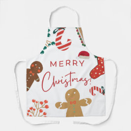Weihnachtsdesign Schürze