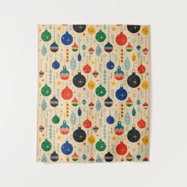 Weihnachtsdesign Wandteppich