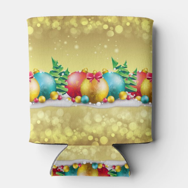 Weihnachtsdesign, Zierdekoration, kundenspezifisch Dosenkühler (Rückseite)