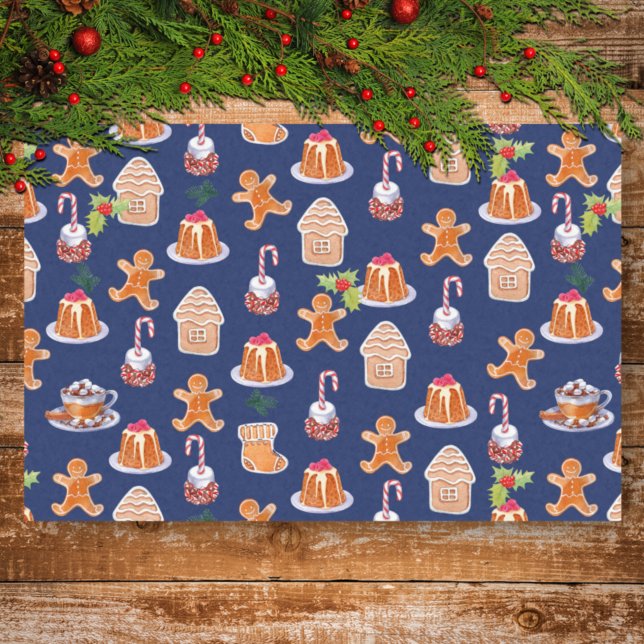 Weihnachtsdesserts - Tissue Paper Seidenpapier (Von Creator hochgeladen)