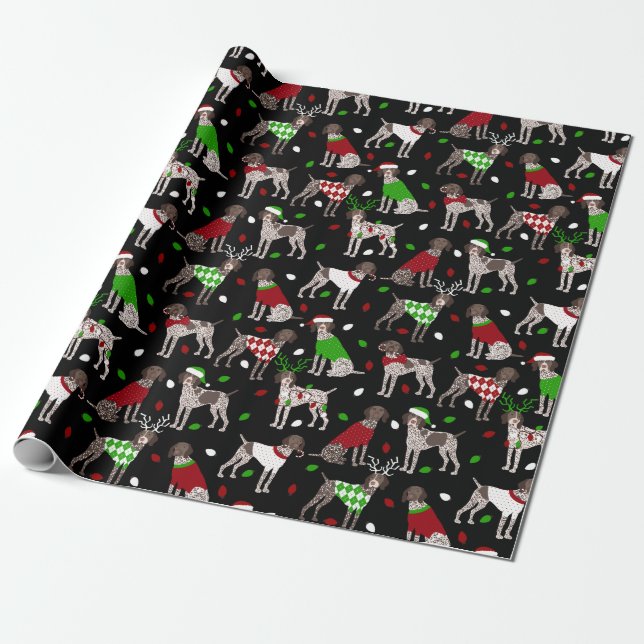 Weihnachtsdeutsch Kurzfilm Geschenkpapier (Ungerollt)