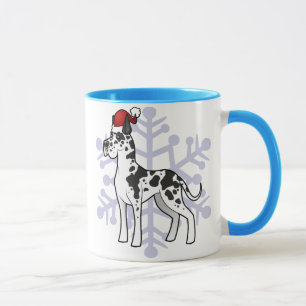 WeihnachtsDeutsche Dogge Tasse
