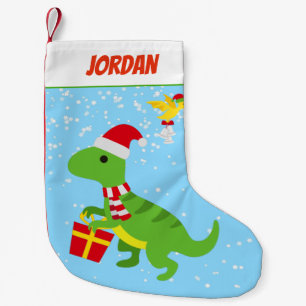 Weihnachtsdinosaurier Kinder Kleiner Weihnachtsstrumpf