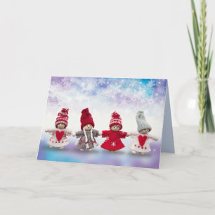 Weihnachtsdollarkarte Karte