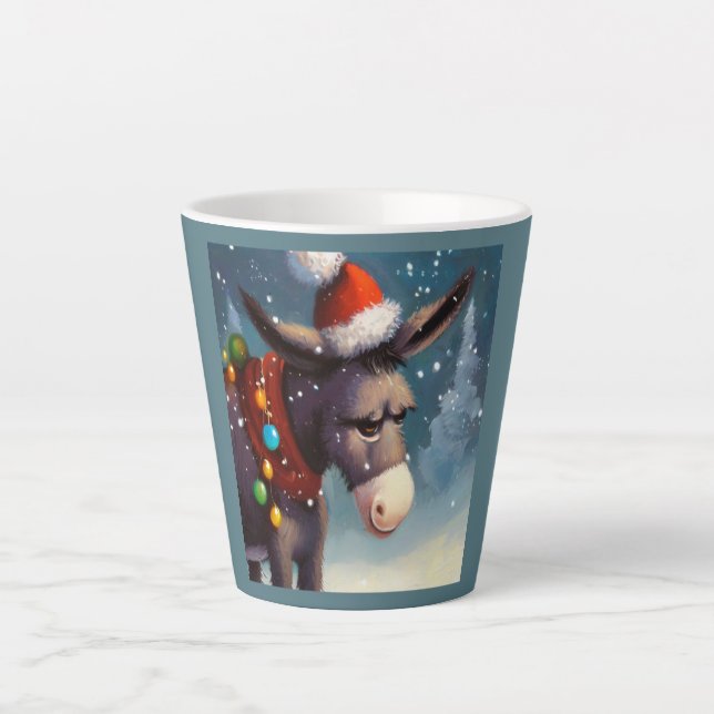 WeihnachtsDonkey 2 Milchtasse (Vorderseite)
