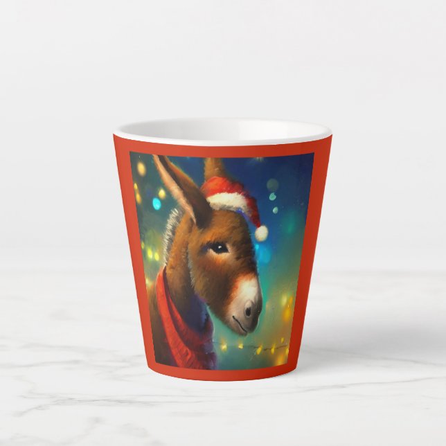 WeihnachtsDonkey 3 Milchtasse (Vorderseite)