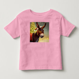 WeihnachtsDonkey 4 Kleinkind T-shirt