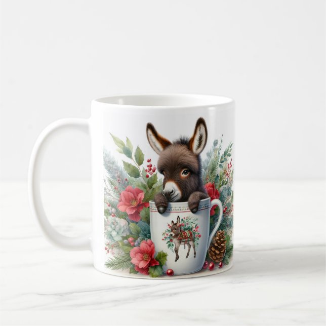 WeihnachtsDonkey Kaffeetasse (Links)