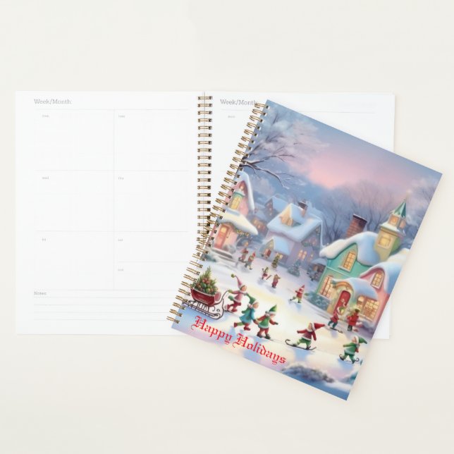 Weihnachtsdorf-Kalender Planer (Anzeige)