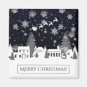 Weihnachtsdorf Magnet