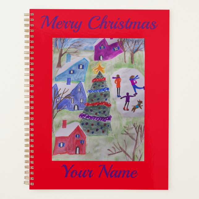 Weihnachtsdorf-Planer Planer (Vorderseite)